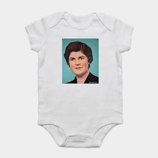 Portrait of Sheila Heaney Baby Bodysuit